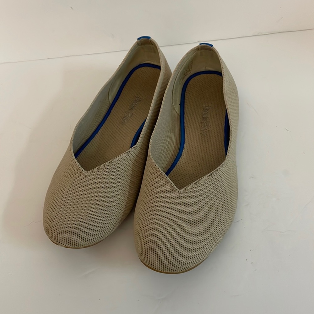 Dream Pairs Women’s Knit Ballerina Flat Comfort Slip on Shoe Size 8